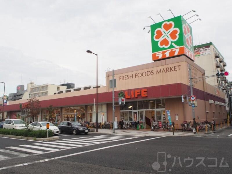 スーパー　ライフ西天下茶屋店（スーパー）まで503m
