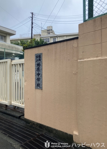 中学校　柏原中学校（中学校）まで332m