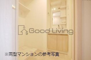 洗面設備　身だしなみもバッチリ