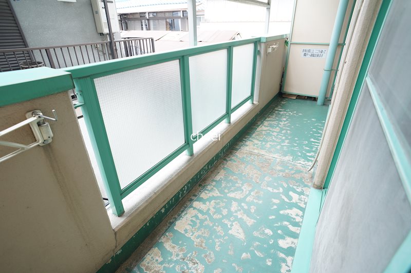 バルコニー　※別部屋の写真です