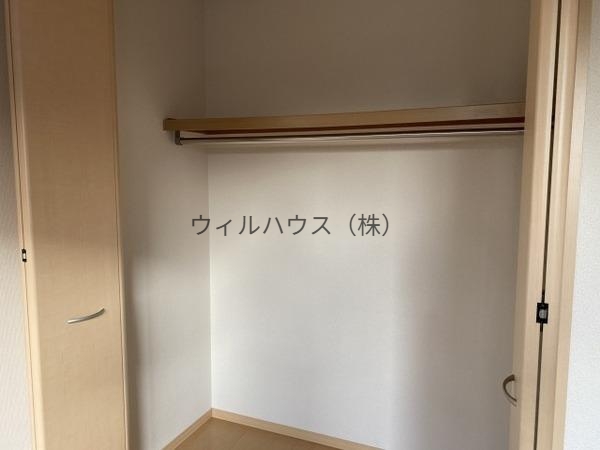 収納　クローゼット！