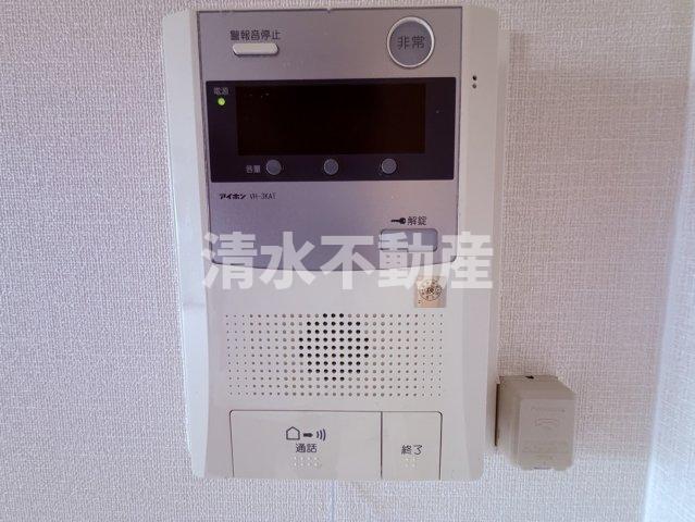 セキュリティ　モニター付きのオートロックで安心