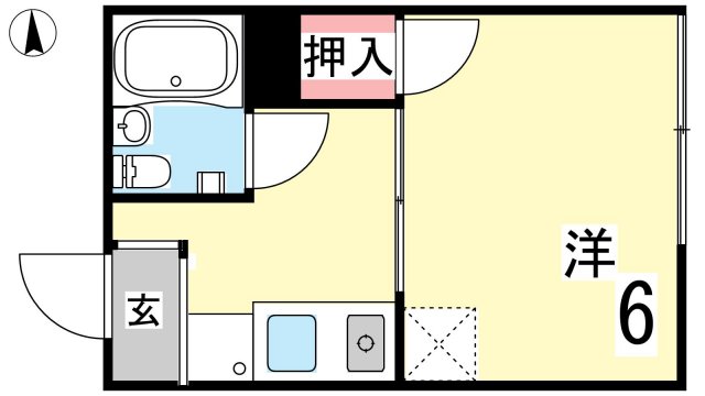 アメニティ小松の間取り写真
