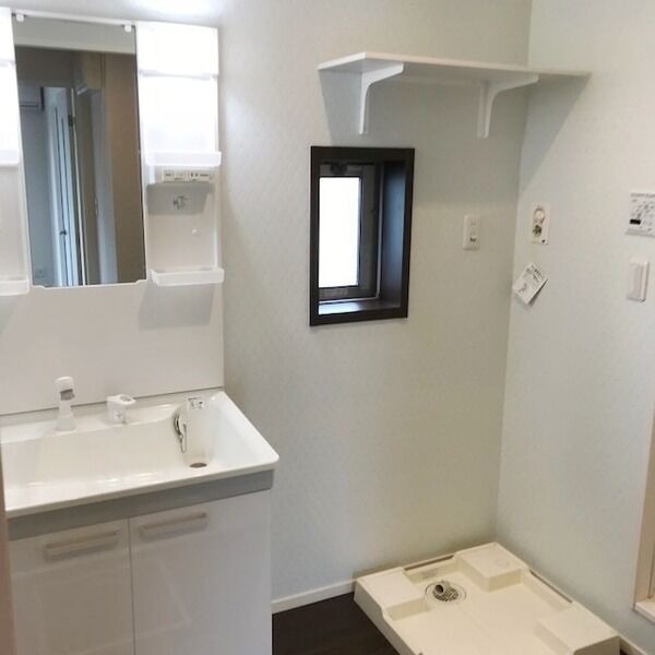 洗面設備　図面と現状に相違がある場合には現状を優先