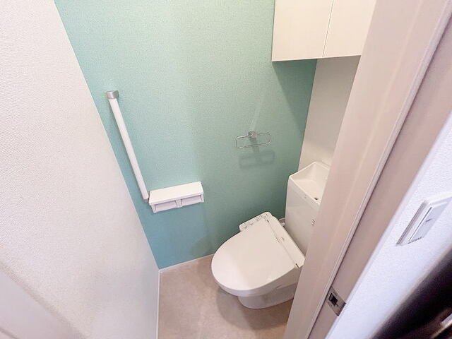 トイレ　トイレもきれいです