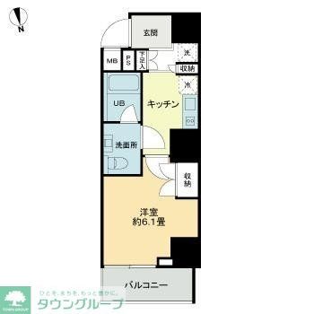VIOR文京関口の間取り写真