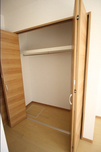 収納　大き目のクローゼットが嬉しい