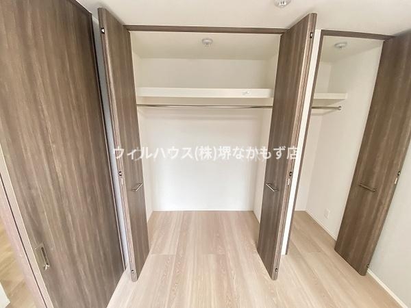 収納　クローゼット！