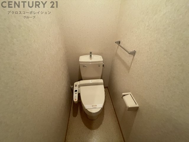 トイレ　ウォシュレット付きのトイレです♪
