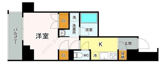ACP Residence亀戸の間取り写真