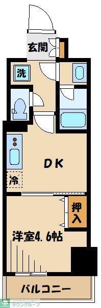 ラフィスタ町田の間取り写真