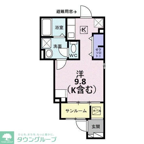 カーサ ラズリの間取り写真