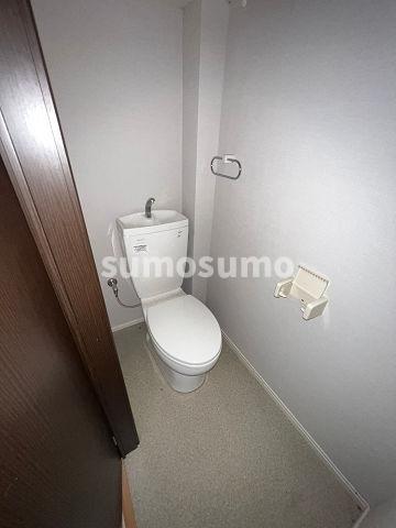 トイレ　ゆったりとした空間のトイレです