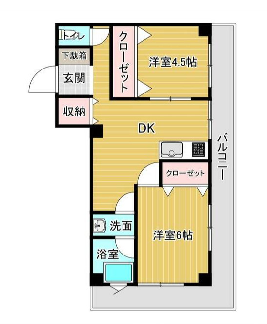 アミティエ小頭町の間取り写真