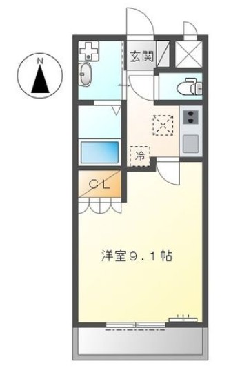 グラードの間取り写真