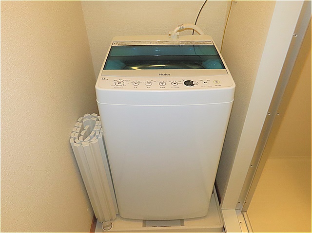 その他設備　洗濯機も付いています