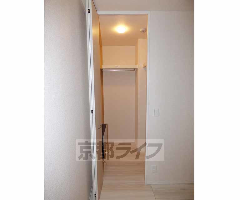 収納　広い収納スペースです。
