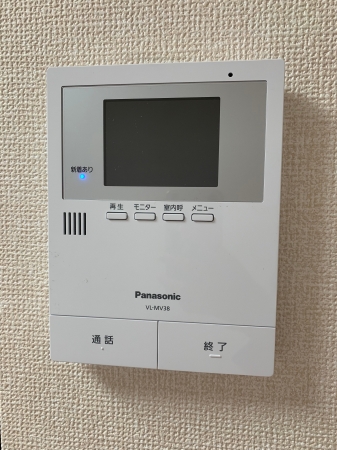 セキュリティ　ＴＶモニター付きインターホン