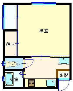 グリーンハウスの間取り