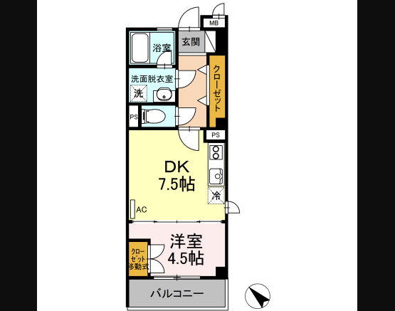 ガウディーの間取り