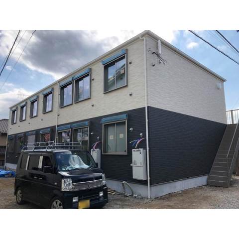 建物外観　シャルロット幕張の外観