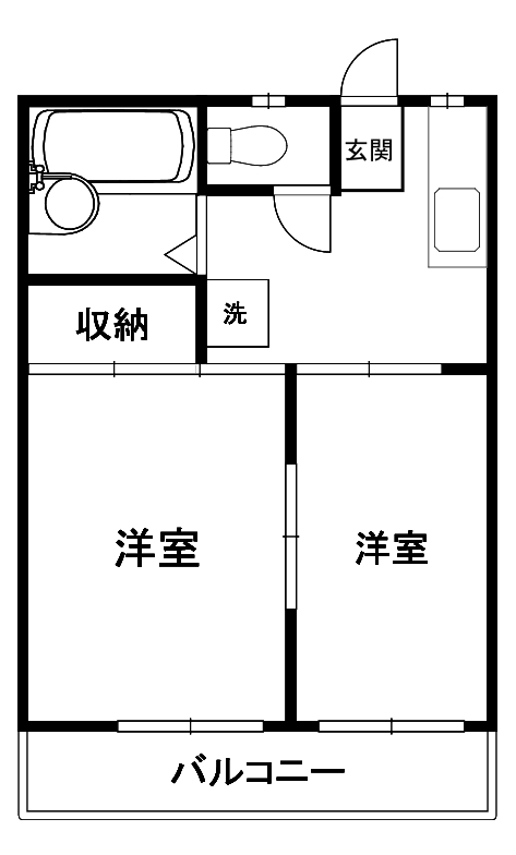 藤ハイツIIの間取り