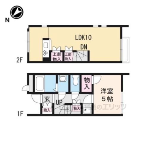 レオネクスト庄五郎参番館の間取り