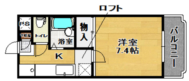 ツインＥ＆Ｔの間取り