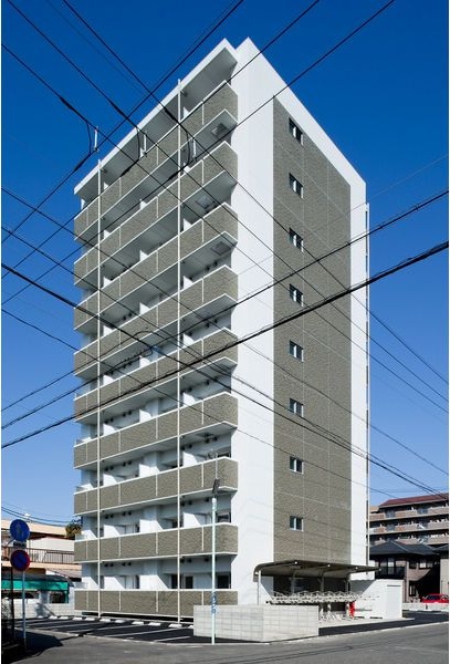 名古屋市熱田区八番のマンションの建物外観
