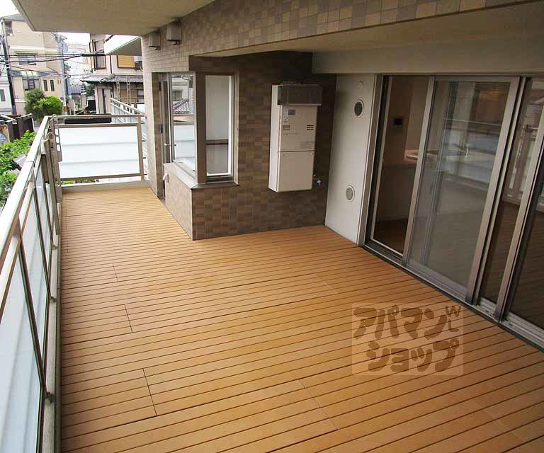 バルコニー　２０２号室の写真です。