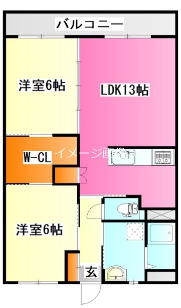 ドルチェードの間取り