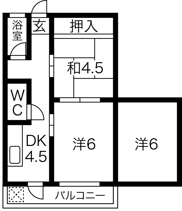 丹羽ビルの間取り