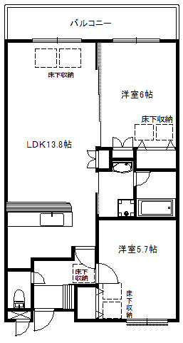 シェレザンジュの間取り