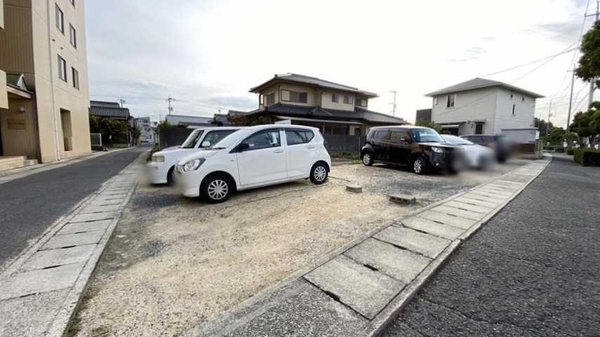 駐車場　眺望