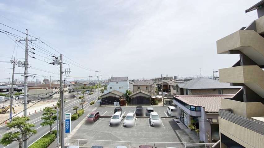眺望　駐車場