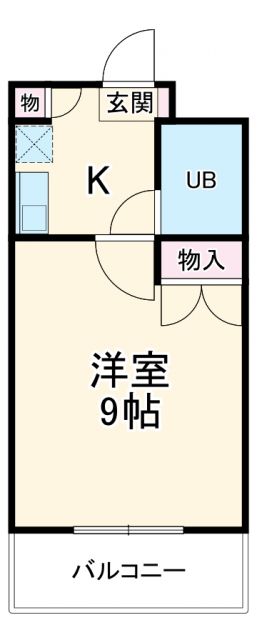 名古屋市南区柴田本通のマンションの間取り