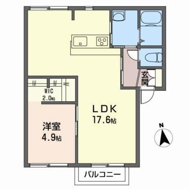 セダープラザＢの間取り