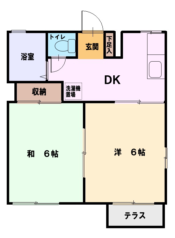 ハイツ並木の間取り