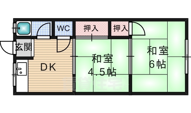 第1山野文化の間取り