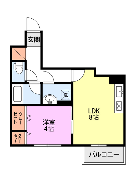 ライオンズマンション高田の間取り