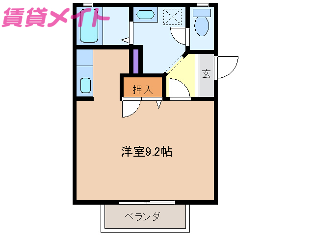 シトラスの風　Ｂ棟の間取り