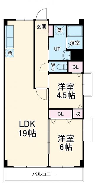 【ｃｏｍｏｄｏ東山の間取り】