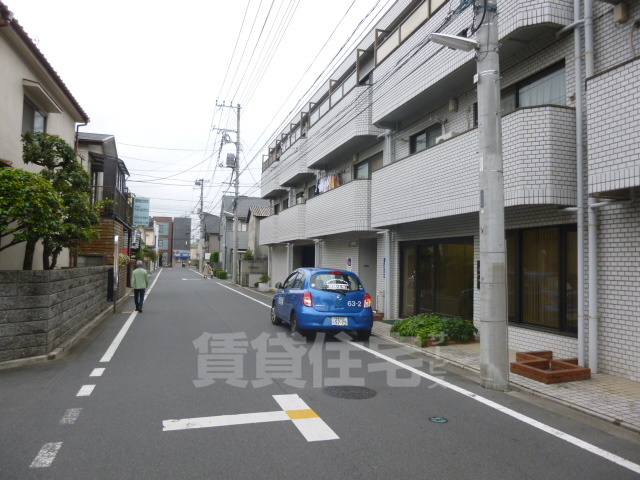 【武蔵野市境南町のマンションの建物外観】