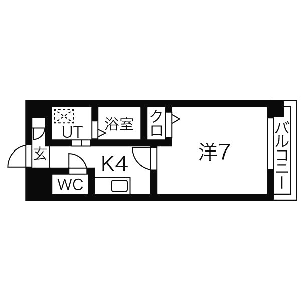 セオークス東山の間取り