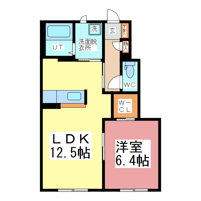 クリア灯明寺の間取り