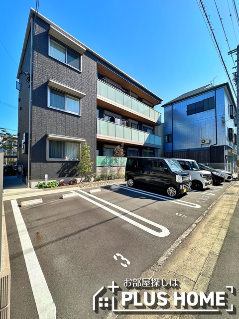 【ベレオ本町の駐車場】