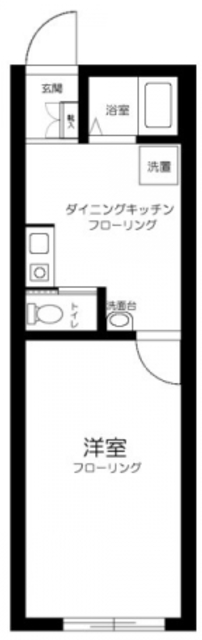 豊島区目白のマンションの間取り