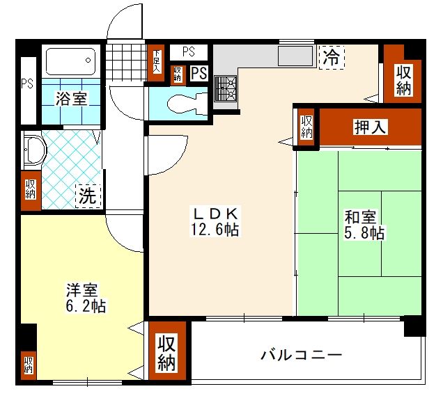 ソレイユ・イスズの間取り