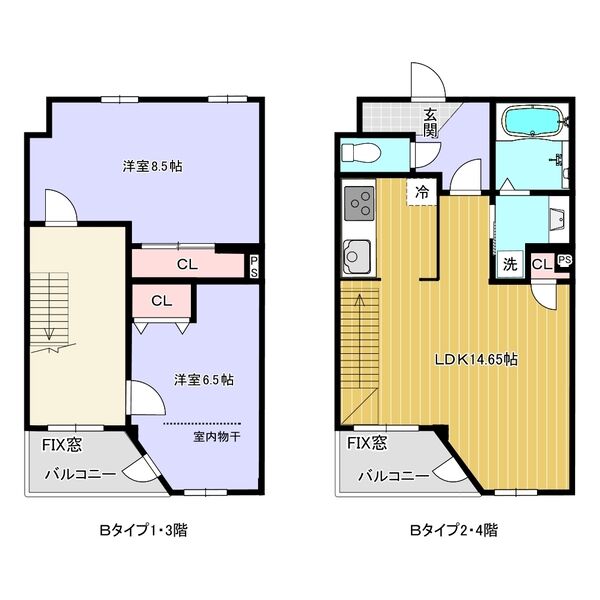 レジデンス　グリシナ (新築物件)の間取り