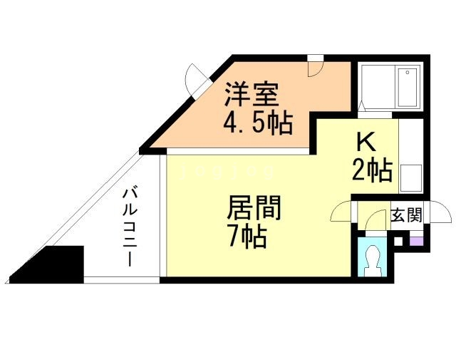 パークヒルズ東札幌の間取り